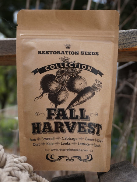 fall garden seed collection Fall Harvest collection, Organic